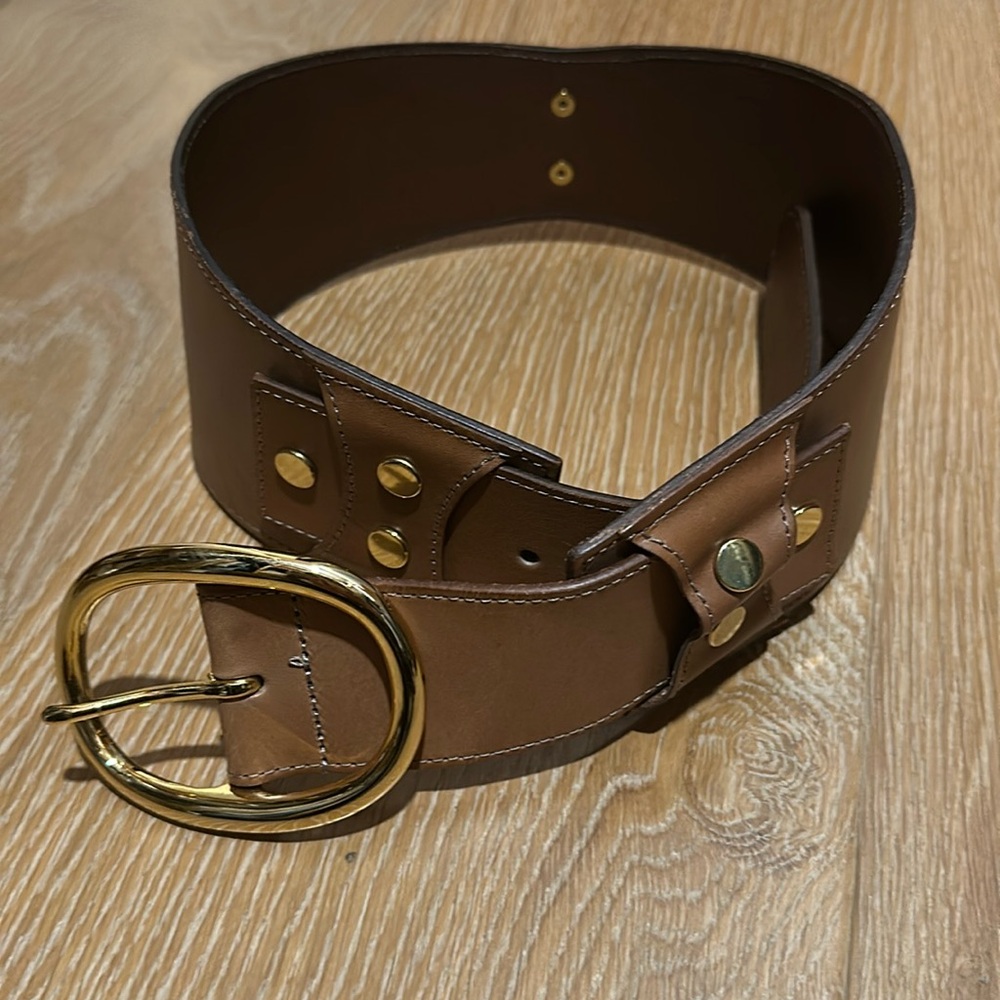 Linea Pelle Tan Belt